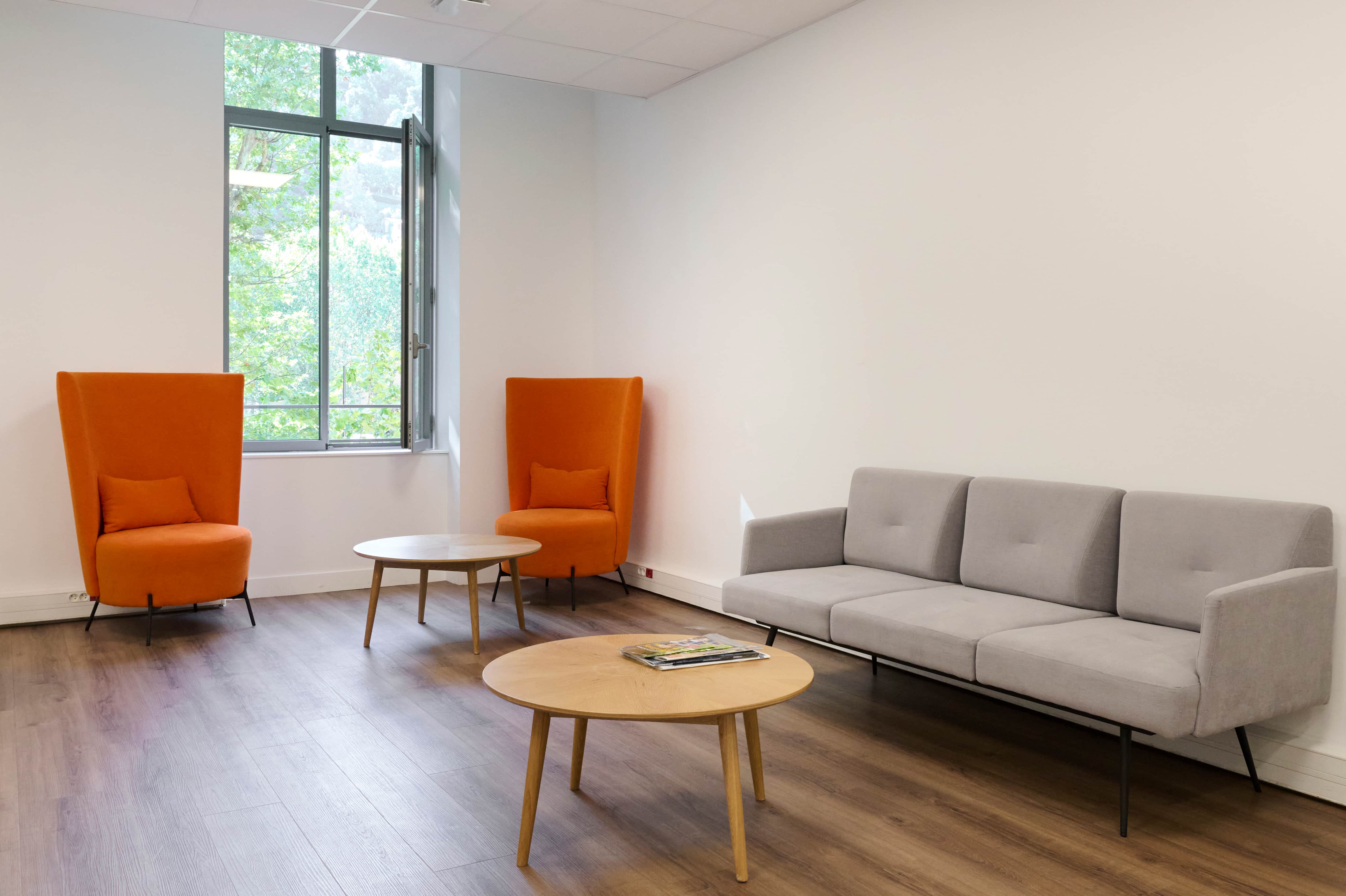 Espace d’accueil du cabinet d’expertise comptable Bonnet & Associés à Andancette